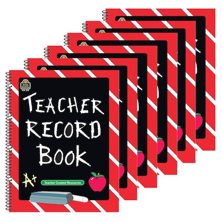 Teacher Created Resources Chalkboard Teacher Record Book, PK6 TCR2119